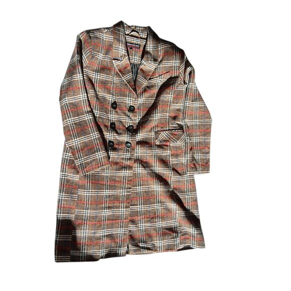 Urban Republic Women’s Plaid Coat Size Large Fall/ Winter Jacket Academia core - Picture 2 of 11